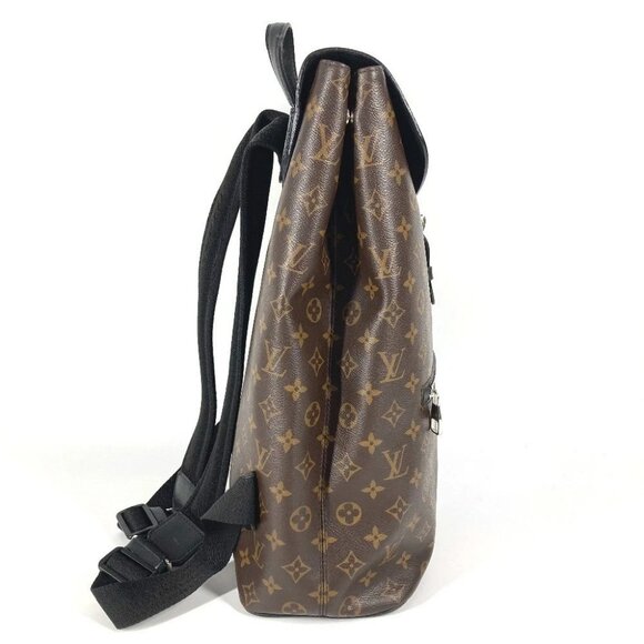 LOUIS VUITTON M40637 MonogramMacassar Parc Backpack Bag Flap Backpack main image 5